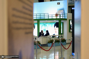 غرفه موسسه تنظیم و نشر آثار امام خمینی (س) در نمایشگاه بین‌المللی قرآن