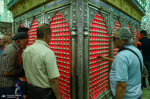 مراسم دعای عرفه در حرم مطهر امامزاده صالح (ع) تجریش