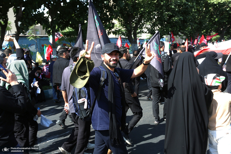 مراسم تشییع پیکر مطهر رهبر شهید انقلاب در تهران -6