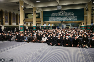 پنجمین شب مراسم عزاداری حضرت فاطمه‌ زهرا (س) در حسینیه امام خمینی