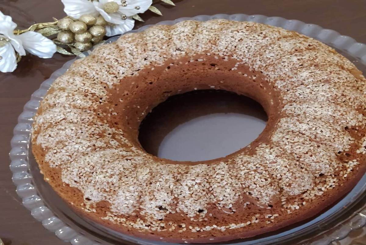 طرز تهیه کیک شیره و ارده مجلسی و خوشمزه