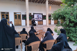 عزاداری اباعبدالله الحسین(ع) در بیت امام خمینی در خمین