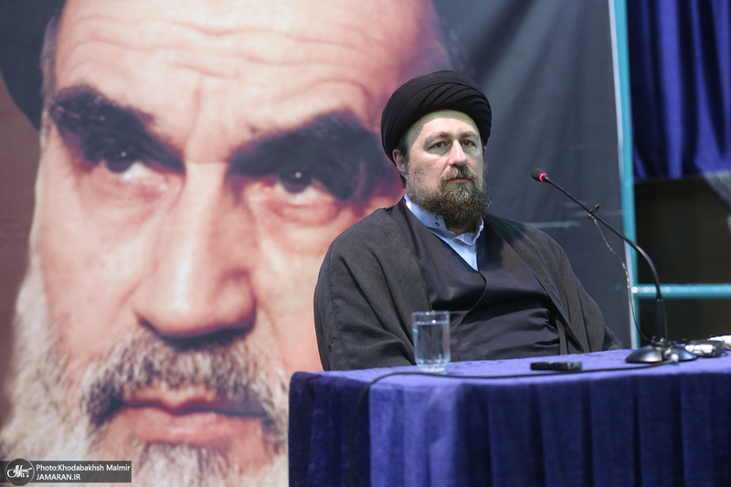 دیدار جمعی از جانبازان واقعه هفتم تیر با سید حسن خمینی