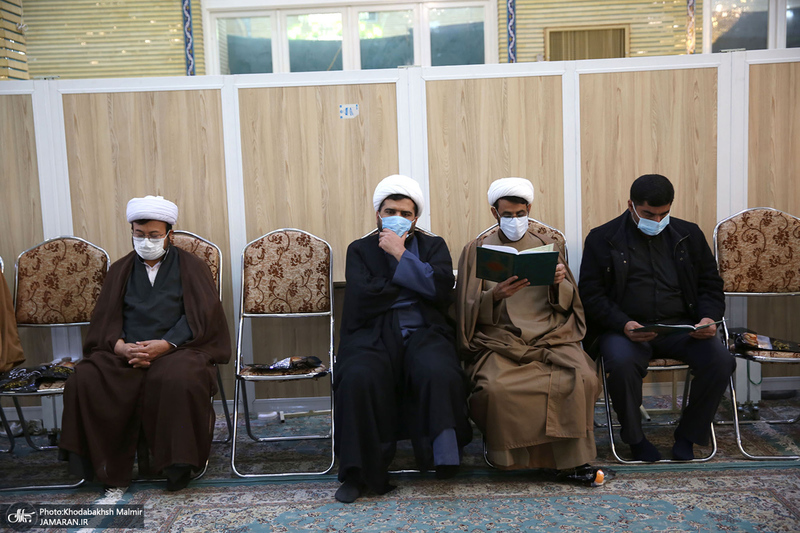 مراسم ختم مرحوم حاج محمد کمساری در قم -1