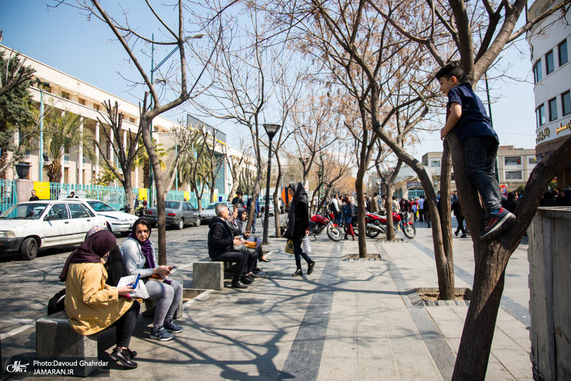 حال و هوای نوروزی محدوده بازار تهران