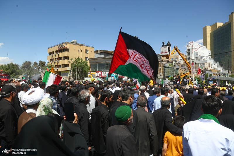 راهپیمایی با شکوه روز قدس در مشهد