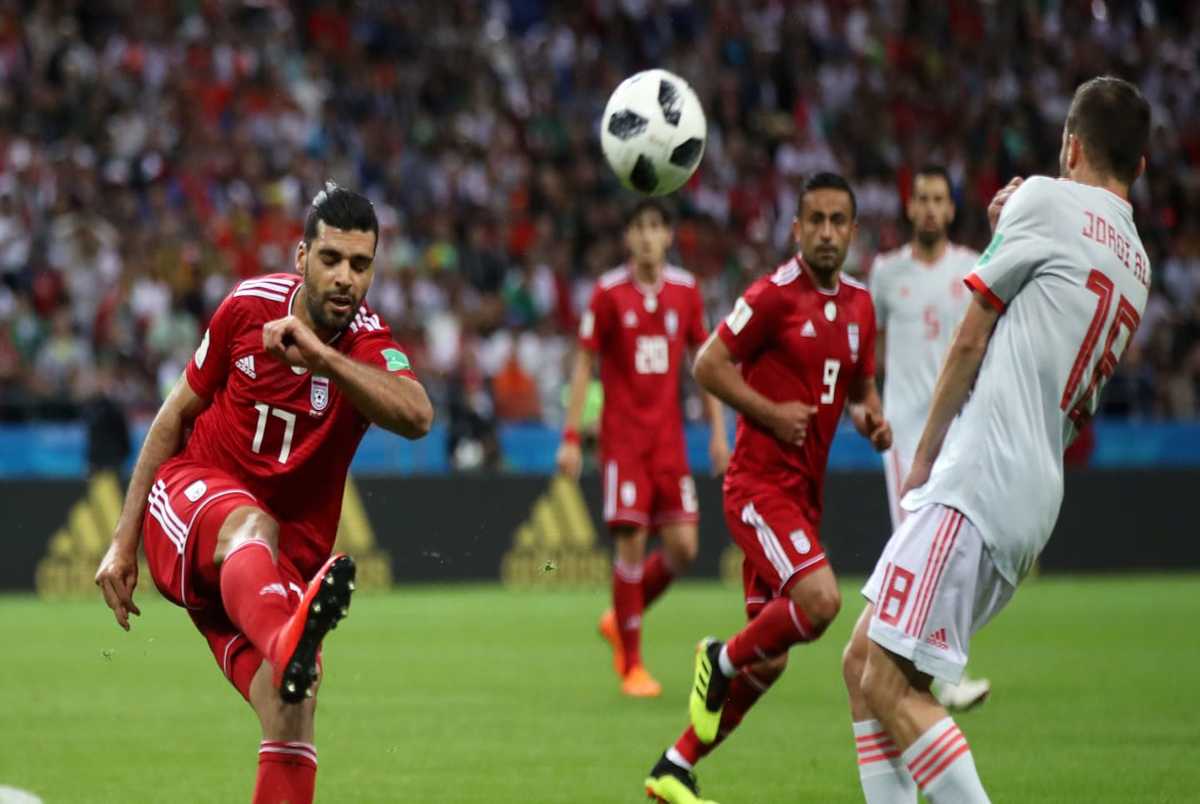 طارمی بهترین بازیکن ایران مقابل اسپانیا از نگاه رسانه ایتالیایی+عکس