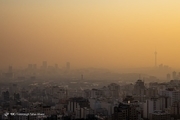 تصاویر/ آسمان تهران امروز هم به رنگ آلودگی بود