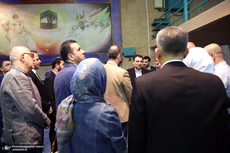 بازدید مدیران ارشد وزارتخانه های سوریه از بیت امام خمینی در جماران