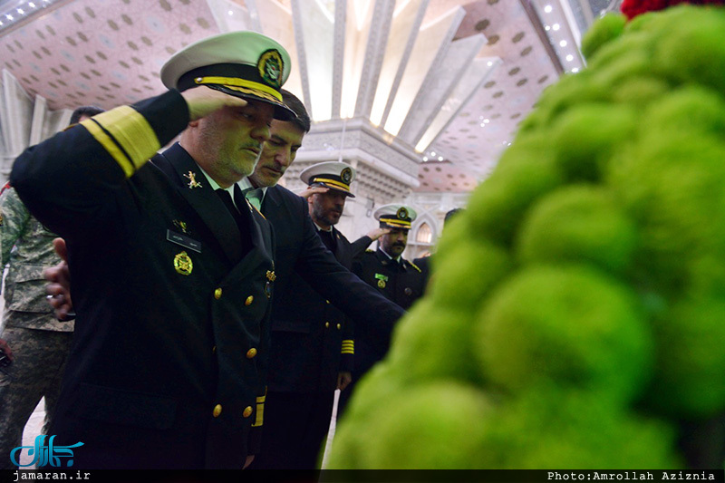 تجدید میثاق فرماندهان و  کارکنان نیروی دریایی ارتش جمهوری اسلامی ایران 