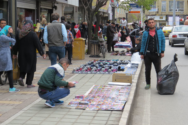 200 دستفروش کرجی ساماندهی شدند