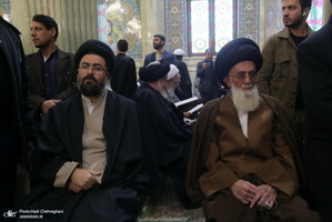 مراسم تشییع و خاکسپاری آیت الله سید هاشم رسولی محلاتی(ره) در قم