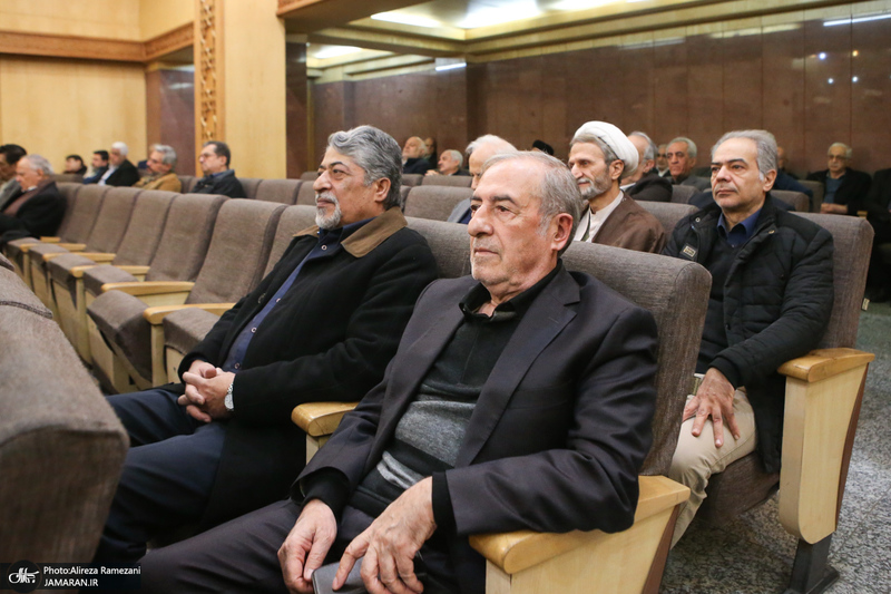 مراسم ختم مادر همسر بهزاد نبوی