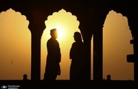 نماز عید فطر در مسجد تاریخی جامیا در دهلی نو هند (3)