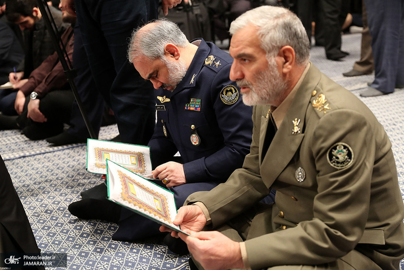 مراسم بزرگداشت شهید حاج قاسم سلیمانی و همرزمانش در حسینیه امام خمینی (ره)