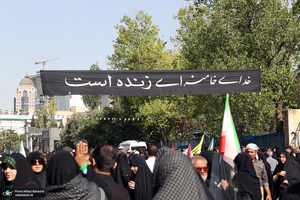 مراسم وداع با رهبر شهید انقلاب در مصلی تهران- 11