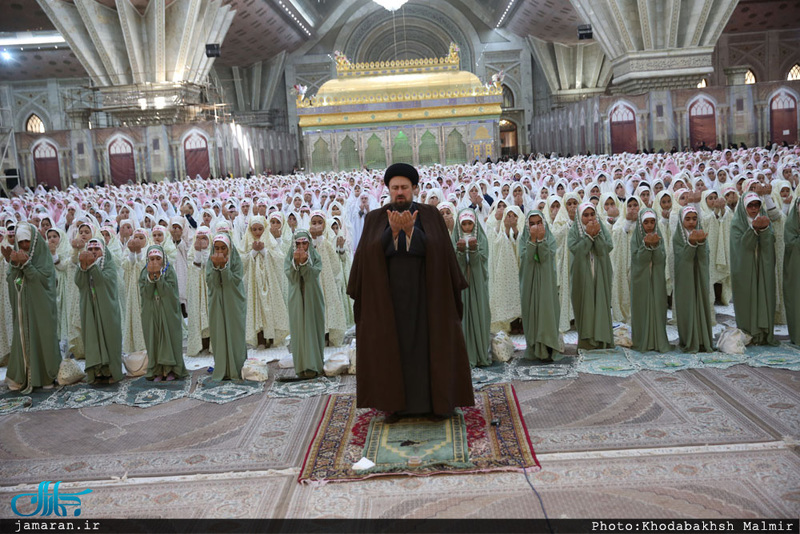 جشن تکلیف دانش آموزان دختر در حرم مطهر امام خمینی(س) 