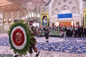 تجدید میثاق خانه ایثارگران با آرمان های امام خمینی (س)