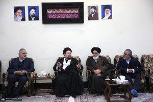 اجتماع باشکوه نوجوانان آرمانی لشکر قدس در حرم مطهر امام خمینی (س)