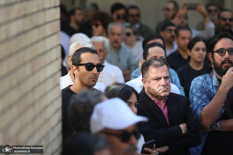 مراسم تشییع ناصر تقوایی