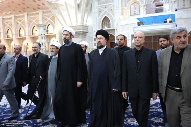 تجدید میثاق وزیر، مدیران و کارکنان وزارت علوم تحقیقات و فناوری با آرمان های امام