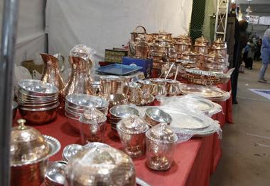 نمایشگاه سوغات و هدایا در قزوین افتتاح شد