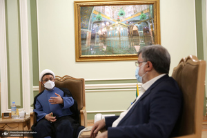 دیدار سرپرست موسسه تنظیم و نشر آثار امام خمینی(س) با استاندار خراسان‌رضوی