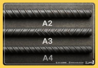 فرق میلگرد A2، A3 و A4 چیست؟ | کدام برای ساختمان‌ سازی بهتر است؟