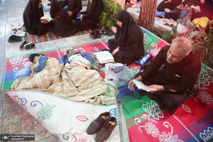 مراسم احیای شب بیست و سوم ماه رمضان در گلزار شهدای قم