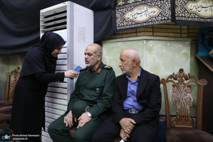 مراسم تکریم ۵۷ شهید گلگون کفن ارتش جمهوری اسلامی ایران