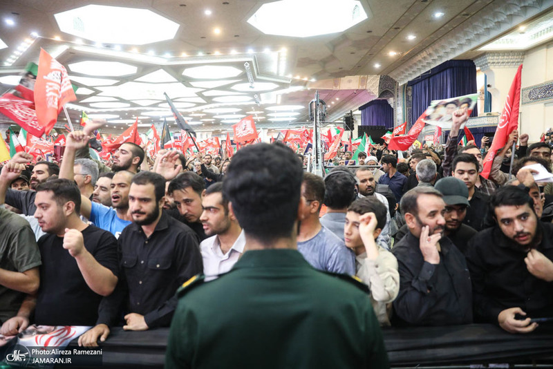 مراسم چهلمین روز تدفین رهبر شهید-2