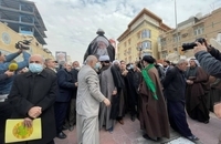 مراسم باشکوه تشییع آیت الله العظمی صافی گلپایگانی در نجف و کربلا (6)