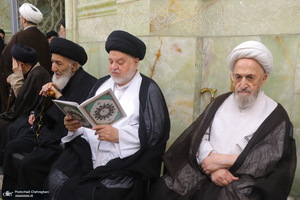 مراسم چهلمین روز ارتحال آیت الله العظمی شبیری زنجانی (ره)