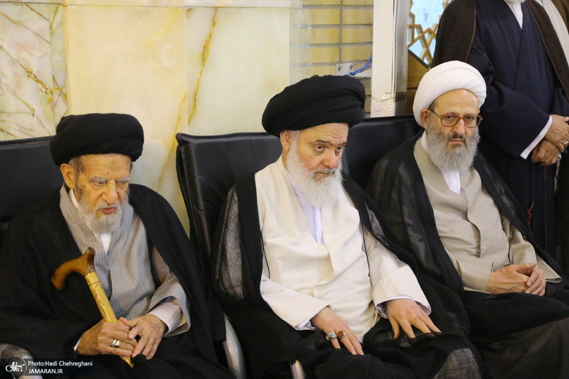 مراسم سالروز رحلت امام خمینی (س) از سوی مقام معظم رهبری در حرم حضرت معصومه(س)