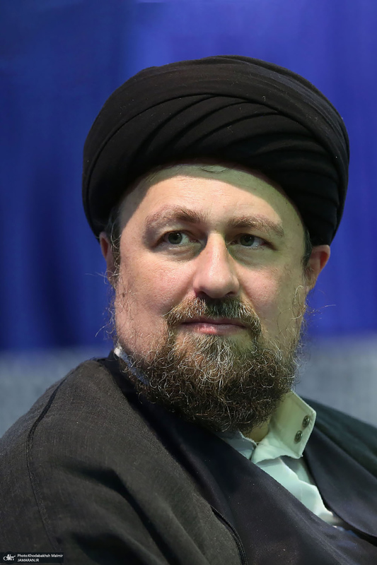 دیدار جمعی از معاونین و سفرای سابق وزارت خارجه‎‎ با سید حسن خمینی