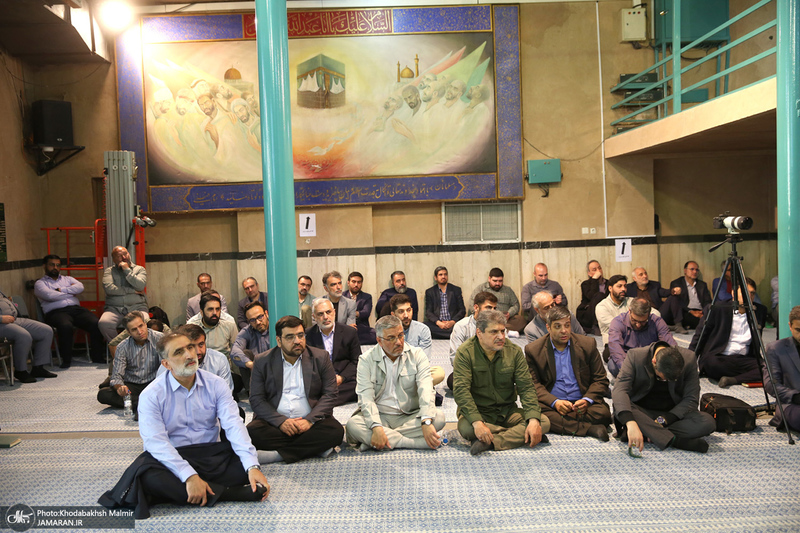 حضور مدیران فرهنگی شهرداری تهران در حسینیه جماران