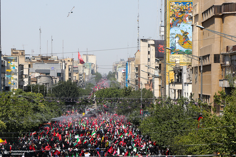 مراسم تشییع پیکر مطهر رهبر شهید انقلاب در تهران -6