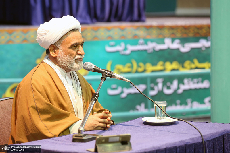 مراسم جشن نیمه شعبان در حسینیه جماران‎‎