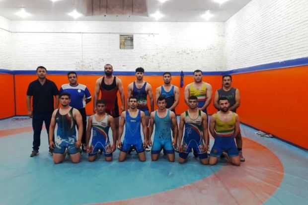اردوی تیم کشتی فرنگی کارگری در خوزستان آغاز شد