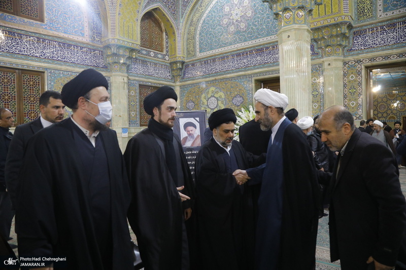 مراسم بزرگداشت آیت الله موسوی بجنوردی (ره) در قم - 1