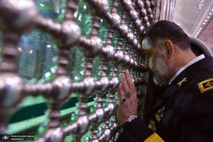 تجدید میثاق فرمانده و پرسنل نیروی دریایی ارتش جمهوری اسلامی ایران با آرمان‌های امام خمینی(س)