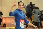 فرزانه فصیحی اولین مدال‌آور ایران در روز دوم رقابت‌های دوومیدانی داخل سالن آسیا