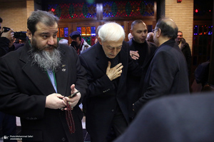 مراسم ترحیم مادر محمد شریعتمداری