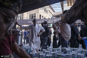 دسته عزاداری سنتی در کشمیر ھند