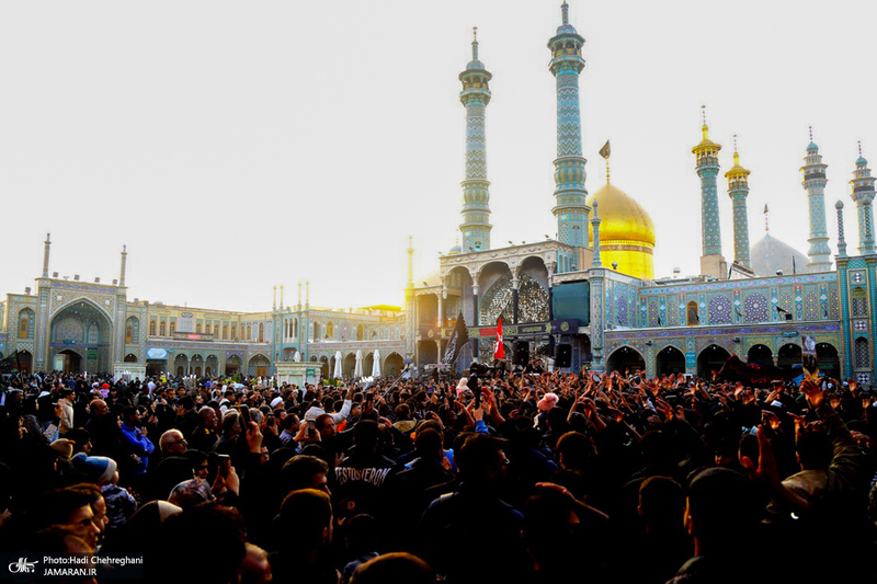 عزاداری روز شهادت حضرت زهرا (س) در قم