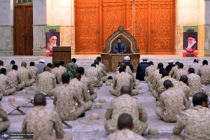 حلقه های محبت و معرفت با پرسنل وظیفه دژبان کل ارتش