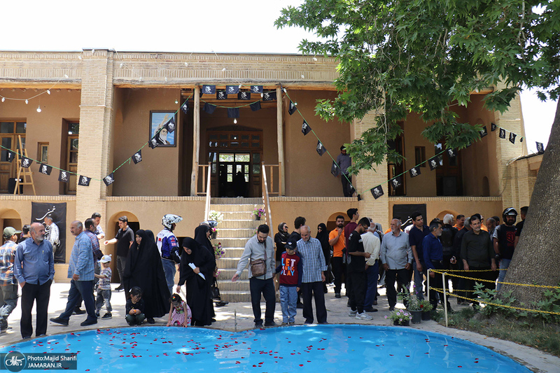 حال و هوای بیت تاریخی امام در خمین در روز 14 خرداد