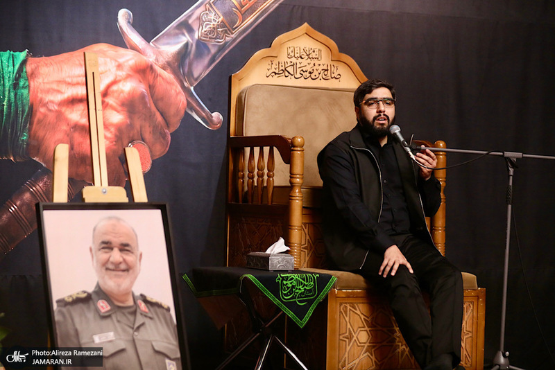 مراسم یادبود مادر همسر سپهبد شهید حسین سلامی