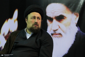 دیدار اعضای شورای مرکزی کانون زندانیان سیاسی مسلمان قبل از انقلاب با سید حسن خمینی