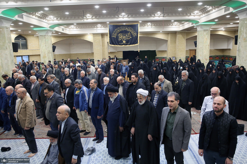مراسم دومین سالگرد رحلت آیت الله محمد محمدی ری شهری(ره)در مسجد قائم